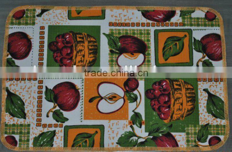 colorful design printed, good quality with cheap price door mat