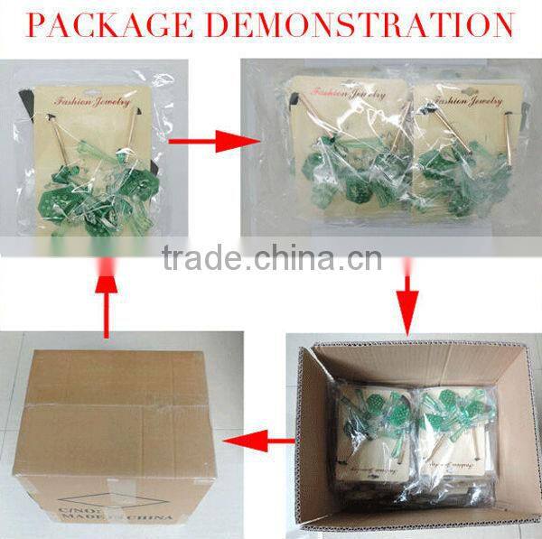 Fashion Colorful Resin Shourouk Alloy Drop Earring