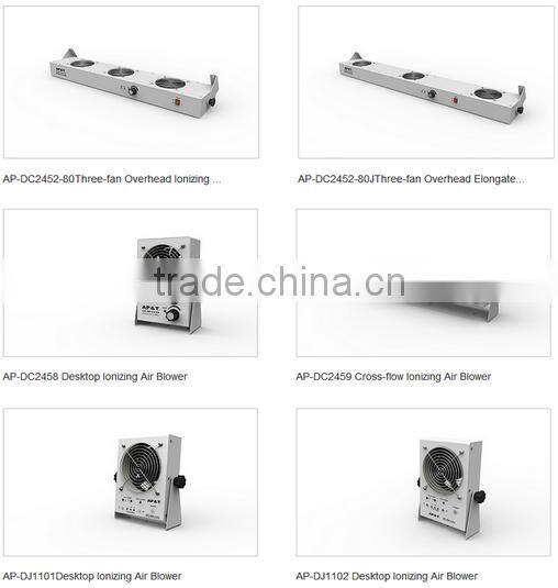 AP-AZ3201Cross Flow ion fan,desktop industrial ionizing air blower for Electronic production line