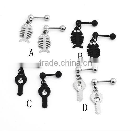 Stainless Steel Body Piercing Jewelry Ear Piercing(EBJ1004)