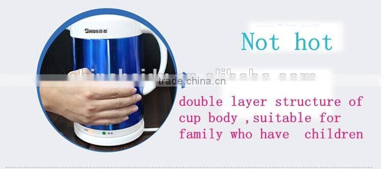 DOUBLE ANTI SCALD Outer S/S body + inner S/S body electric kettle