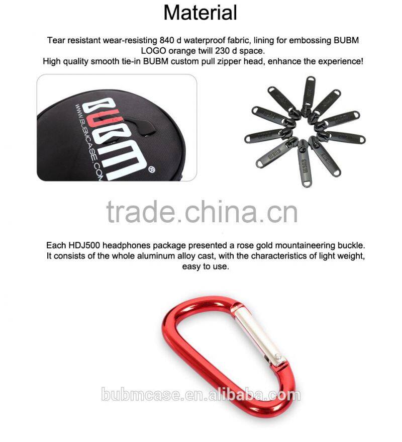 BUBM best quality DJ headset HDJ500 shoulder bag