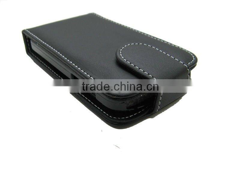Folio style leather case for nokia E5