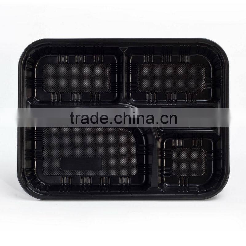 Disposable Divided Dinner Plates with Lid