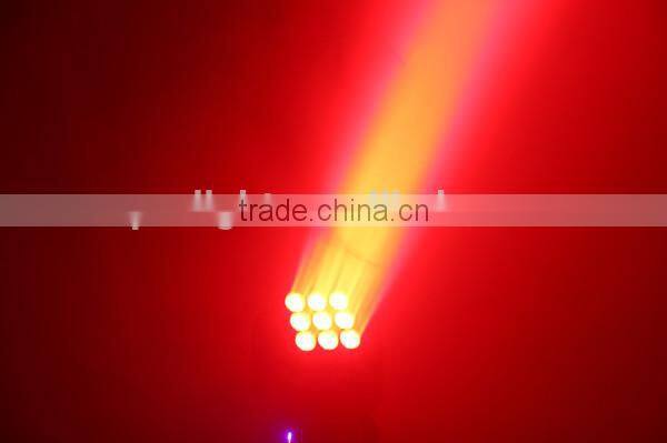 9*12w led moving head matrix rgbw 4-in-1 wash light