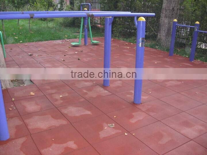 Gym rubber carpet roll outdoor colorful rubber playground floor tile Kindergarten playground rubber mat