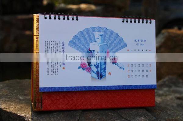 BJXHFJ Lamination wholesale custom desktop calendar