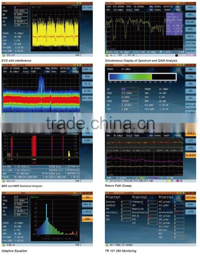 DS2800,1220MHz TV Spectrum Analyzer