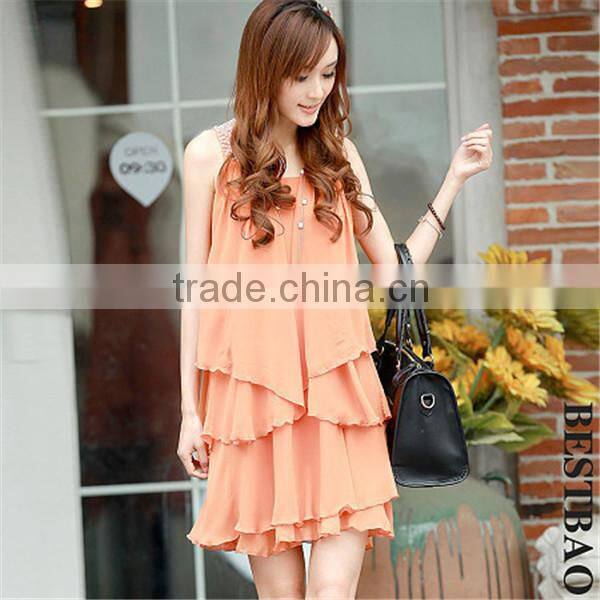 China wholesale hot selling Moss crepe chiffon fabric