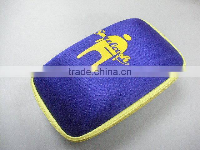 9 inch hard promotional selling zipper eva ski glasses case