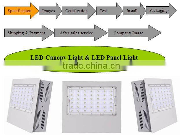 Street used led canopy lights