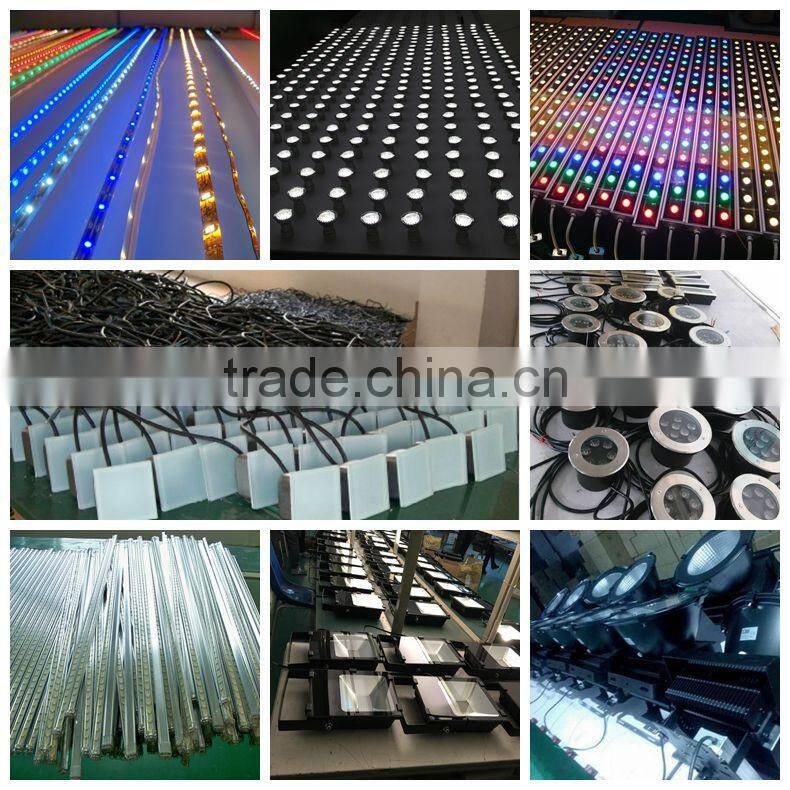 Indoor decor 20cm SMD5050 rgb color changing Aluminum sink led strip light