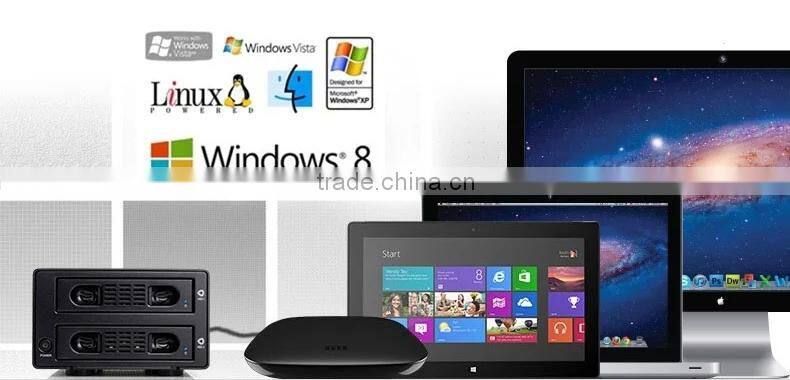 RAID / USB3.0 to 3.5" 2 Bay SATA HDD Enclosure