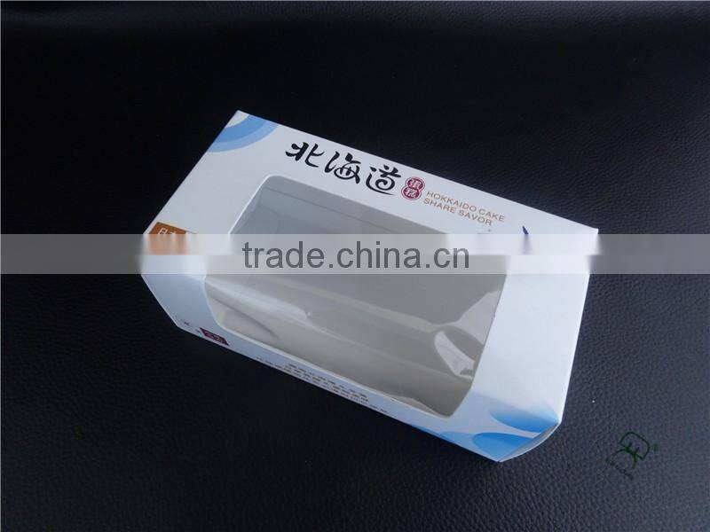 2016 2-pack food grade kraft paper cupcake box with window