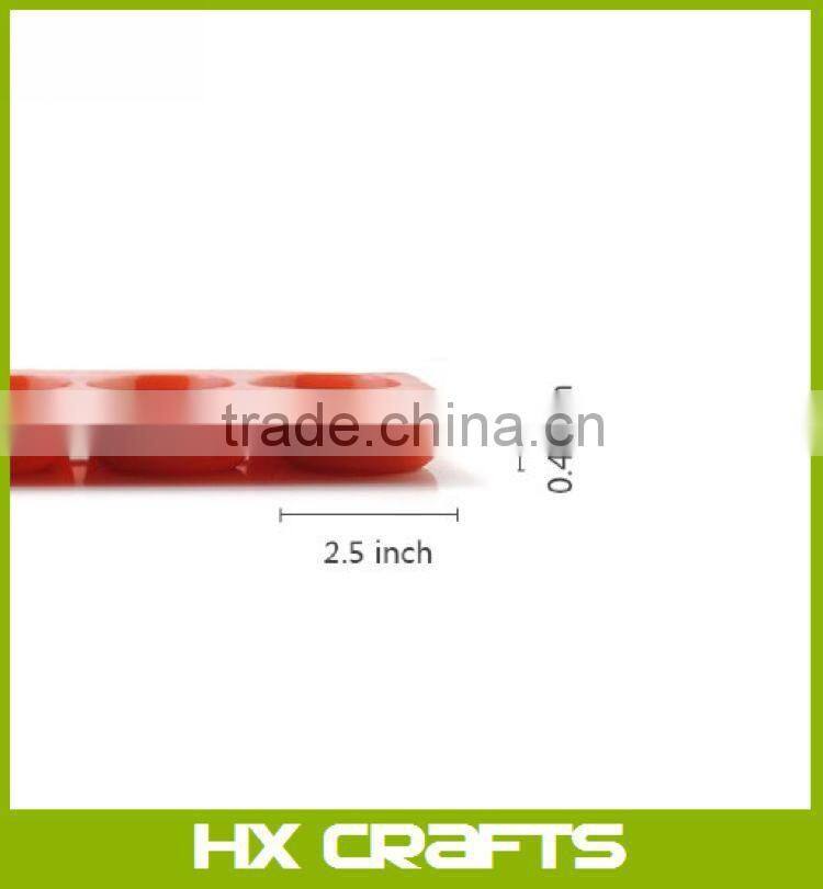 8-Cavity Round Cylinder silicone mold for Handmade Soap, Cupcake, Bread, Loaf, Muffin, Brownie, Cornbread, Cheesecake, Pudding