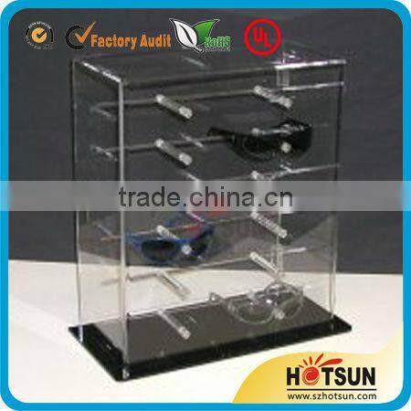 Large countertop acrylic eyewear display stand