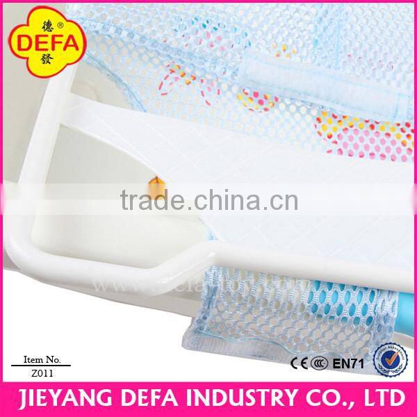 safety and anti-slip baby plastic bath bed baby bath net