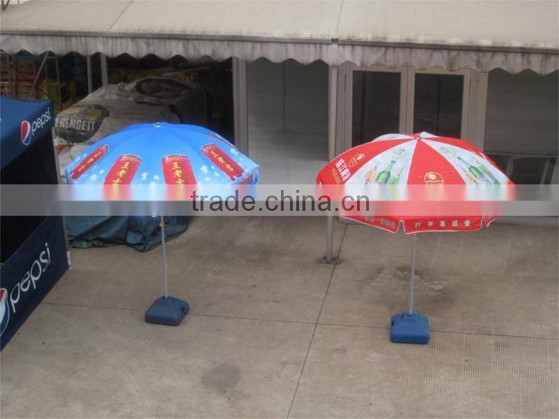 custom printing promotional outdoor beach parasol