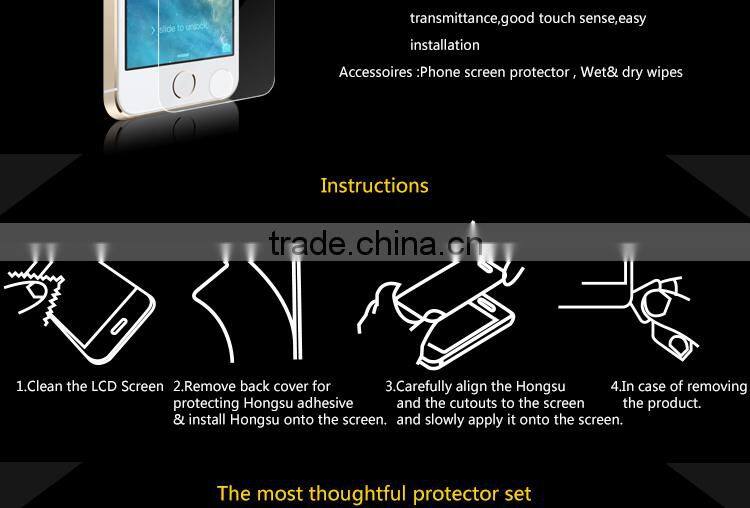 mobile phone accessories Knife proof anti scratch transparency tempered glass Screen protector For samsung galaxy s3/I9300