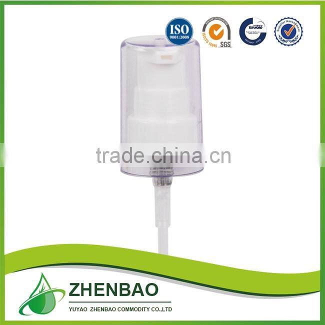 Treatment lotion pump,pump for cosmetic ues,PP cream pump from Zhenbao Factory