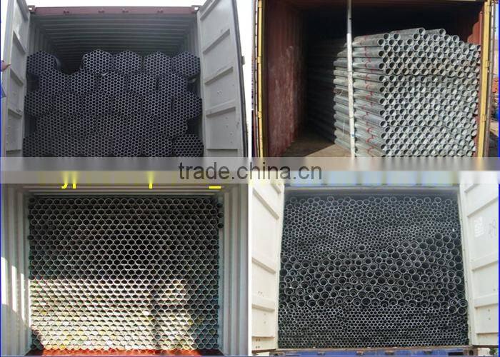 1/2" to 14" ASTM A106B/A53B Carbon Seamless Schedule 80 Black Steel Pipe In Large Stock