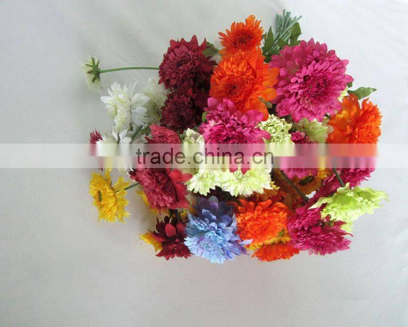 artificial gerbera spray YL191