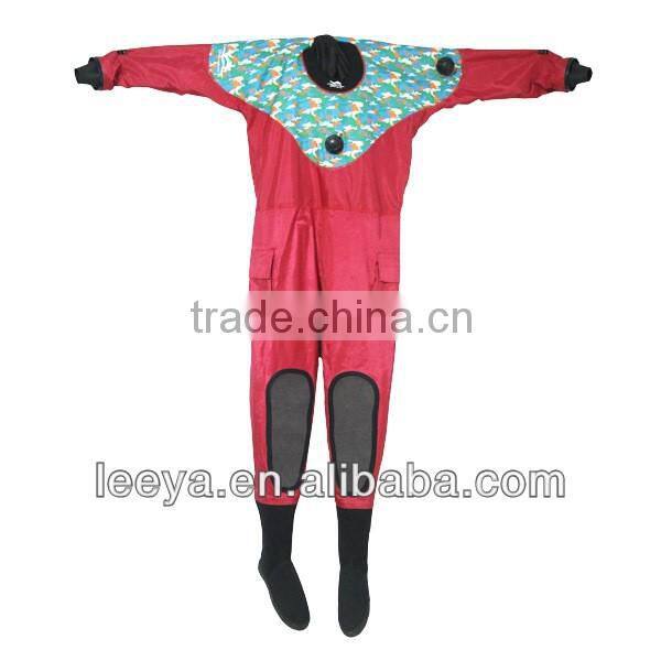 Trilaminate Dry Suit Lightweight Paddling Suit With Sock