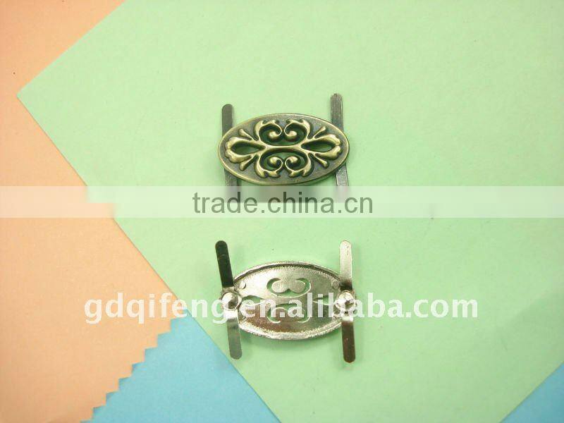 qifeng well design metal shoes lable q-2392