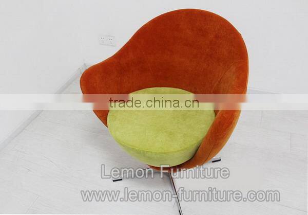 Bottom price hot sale navy blue hotel lounge chair