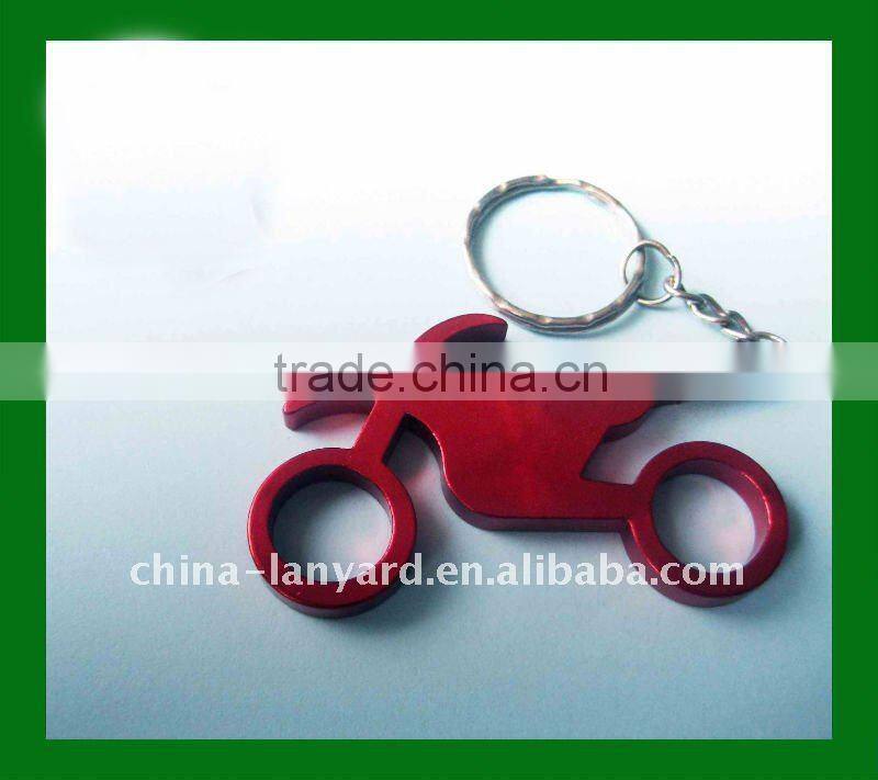 Jumbo Size 4 In 1 Carabineer With Compass, Key Ring And Bottle Opener, Blue