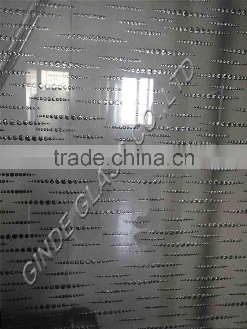 decorative art titanium mirror glass wholesale