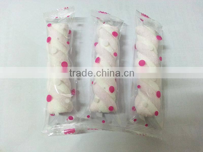 individual wrapped marshmallow candy white sugar coated coconut