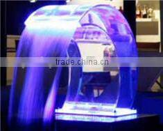 stainless steel 304 2015 swimming pool water curtain gardening outdoor wall fountain waterfalls