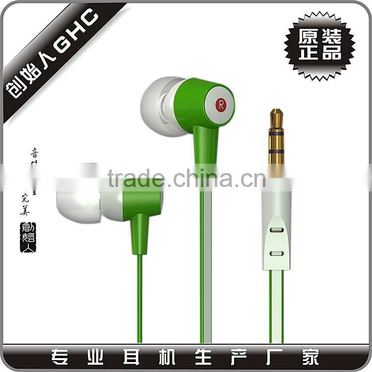 earphone with mic high quality design and quality free samples offered