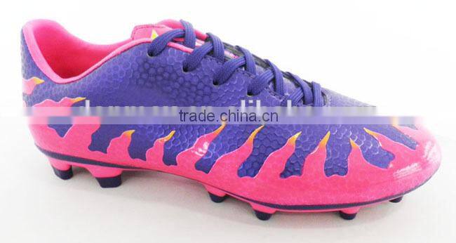 2016 Wholesale Customized Brand Outdoor Indoor Football Soccer Shoes