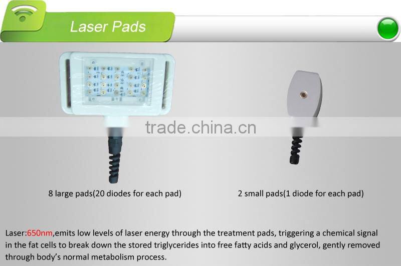 2015 Hottest laser slimming machine, 8-inch LCD touch screen, safe and fast delivery, 3 years warranty, portable design