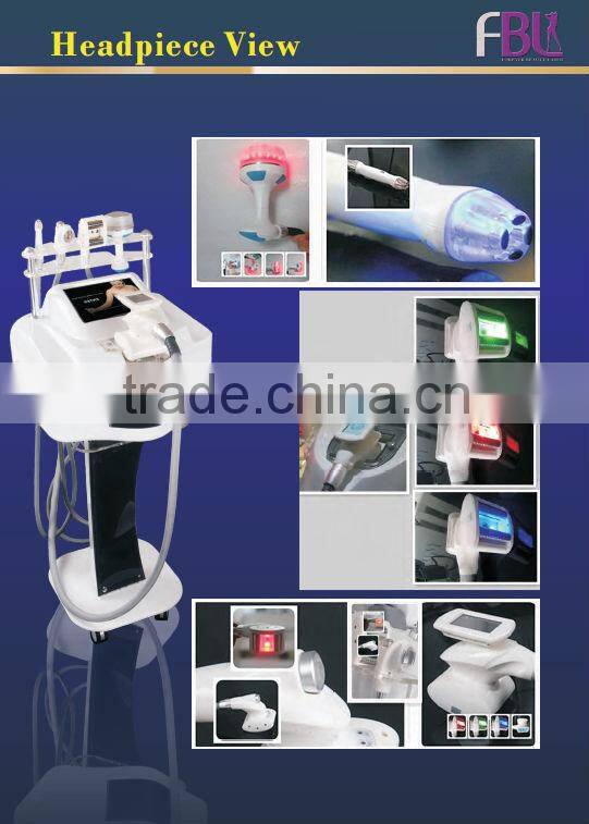 RF Vacuum Roller Warm Massage Skin Tightening With Lipocavitation For Body Shaping