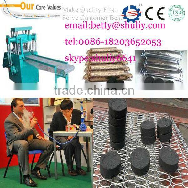 good quality BBQ briquetting machinery with low price