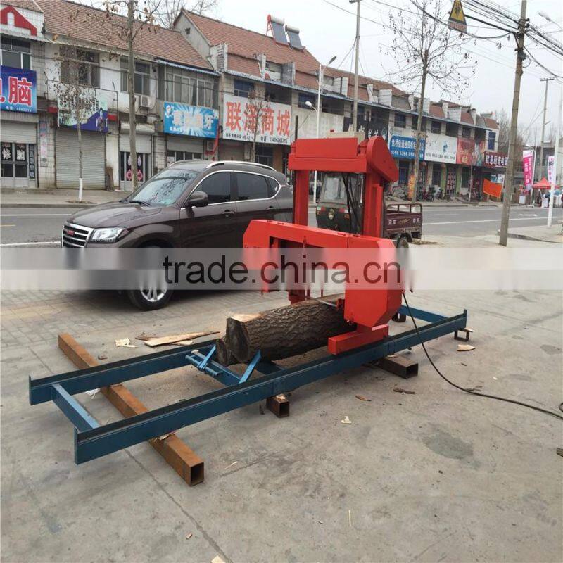 Zouping electric horizontal band wood sawmill machine for sale