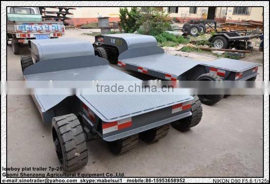 25 tons tractor lowboy trailer