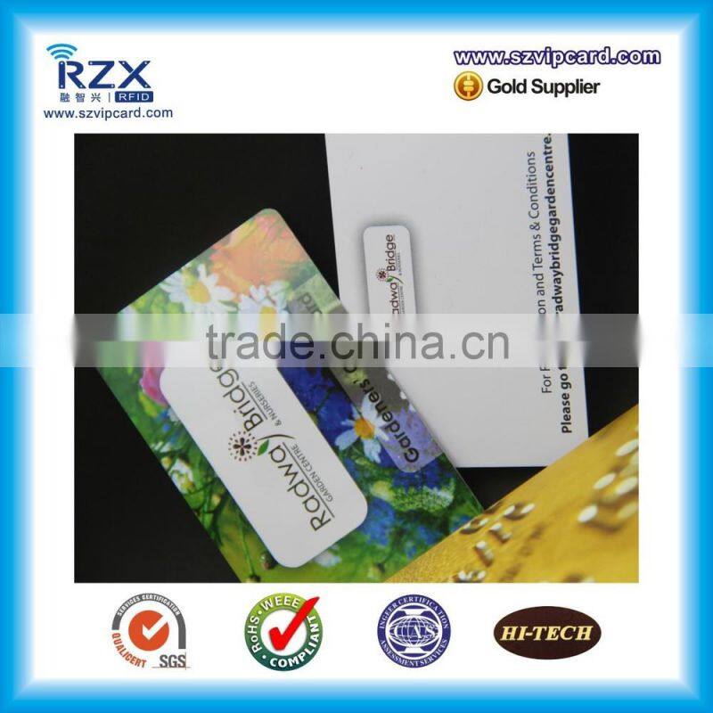Hot selling 13.56Mhz smart IC chip rfid card with high quality