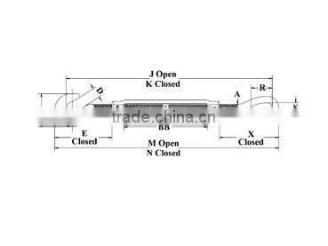 Hook & Eye Turnbuckles HG-225. SS304 OR SS316