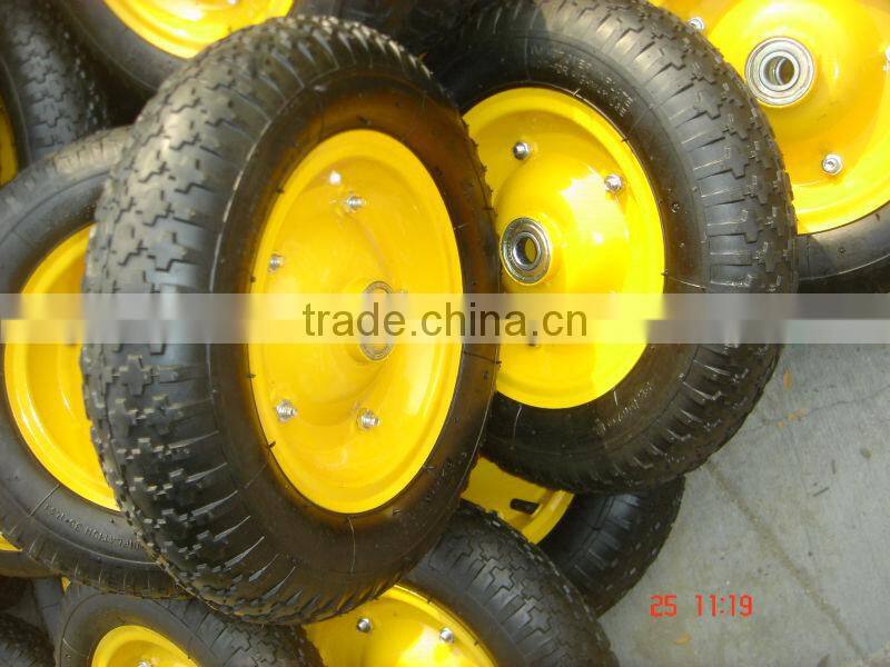 pneumatic rubber wheel 3.50-8