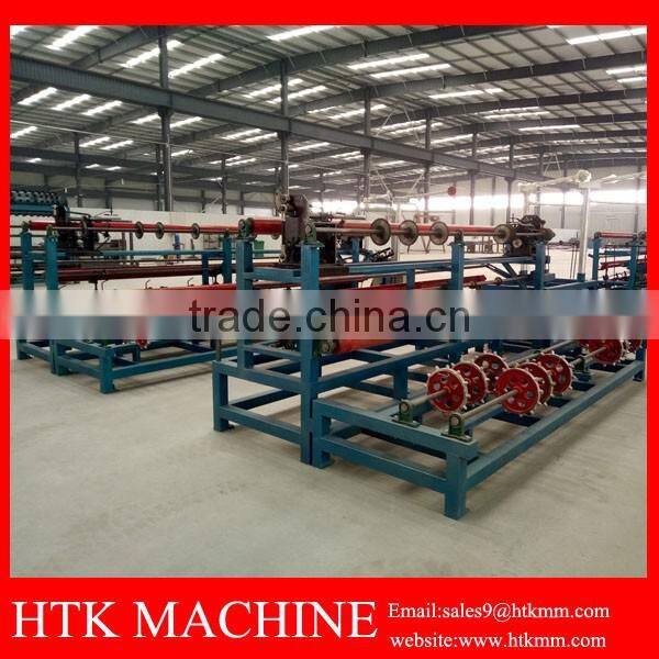 2m-6m Width Fully Automatic Chain Link Fence Making Machine/Diamond Wire Mesh Machine