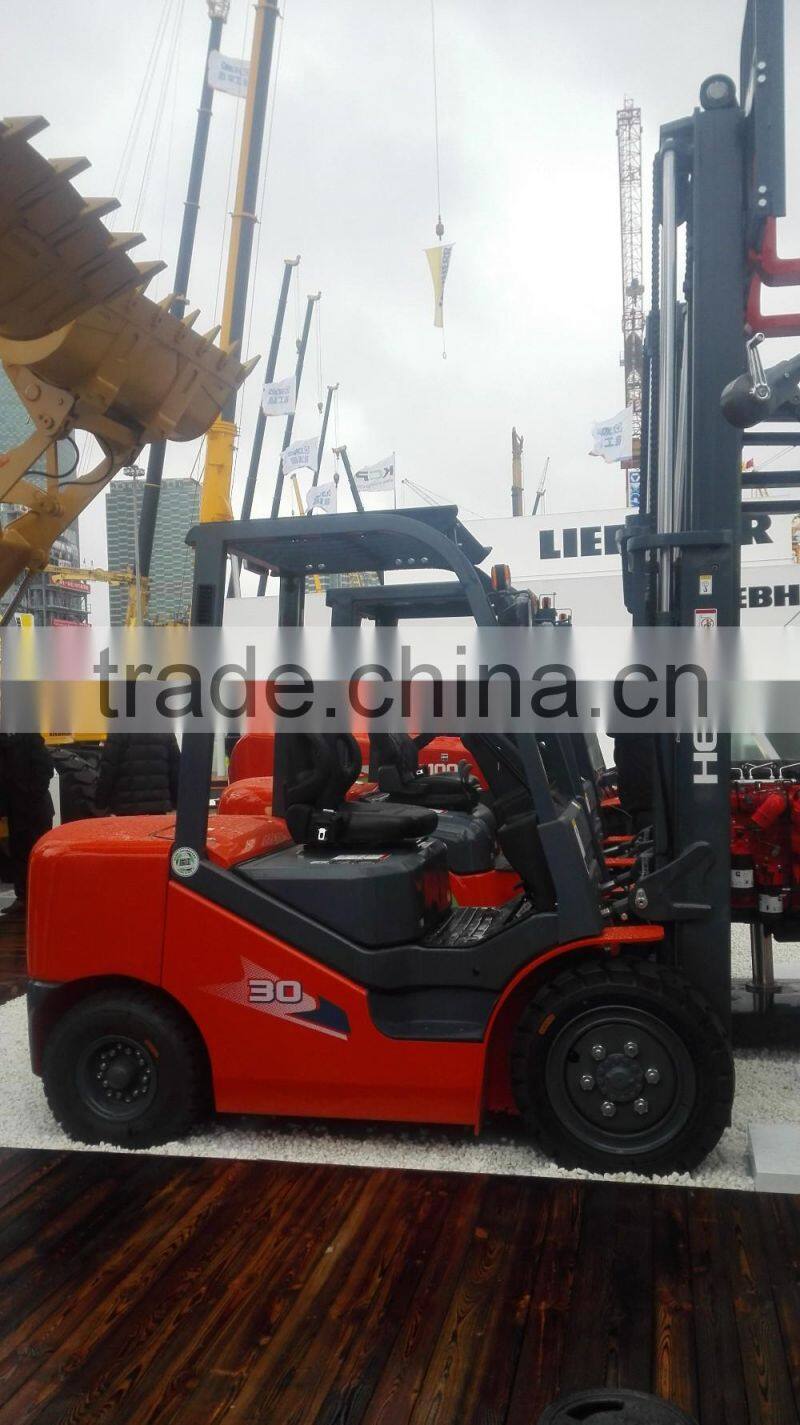 Forklift 3TON DIESEL for sale MADE in china JAPAN techs