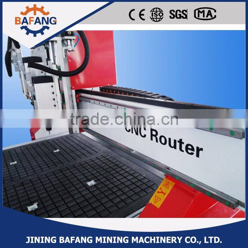 wood cnc router with 3 head