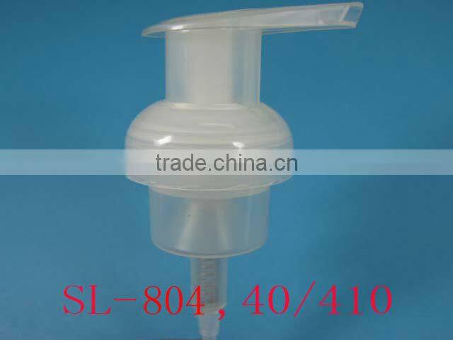 Cosmetic plastic foam dispenser pump 40mm