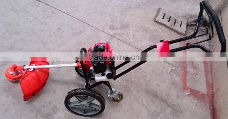 Hand push Grass Cutter ,Hand push Trimmer,Grass Trimmers with Wheels