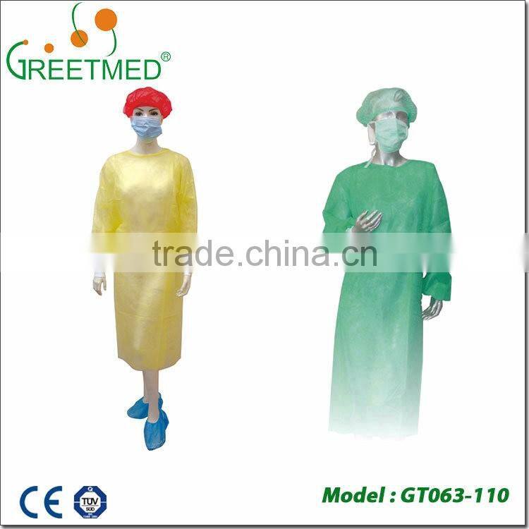 Hot sale made in china isolation gown