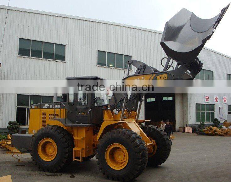 shopping wheel loader JGM755C with side dump bucket